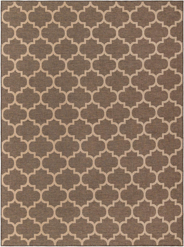 Brown 9' x 12' Dunes Rectangle Area Rug 100% Polypropylene With Cotton Backing Carpet for Living, Dining, Office, Dorms, Bedrooms for Sale at Rug Engine