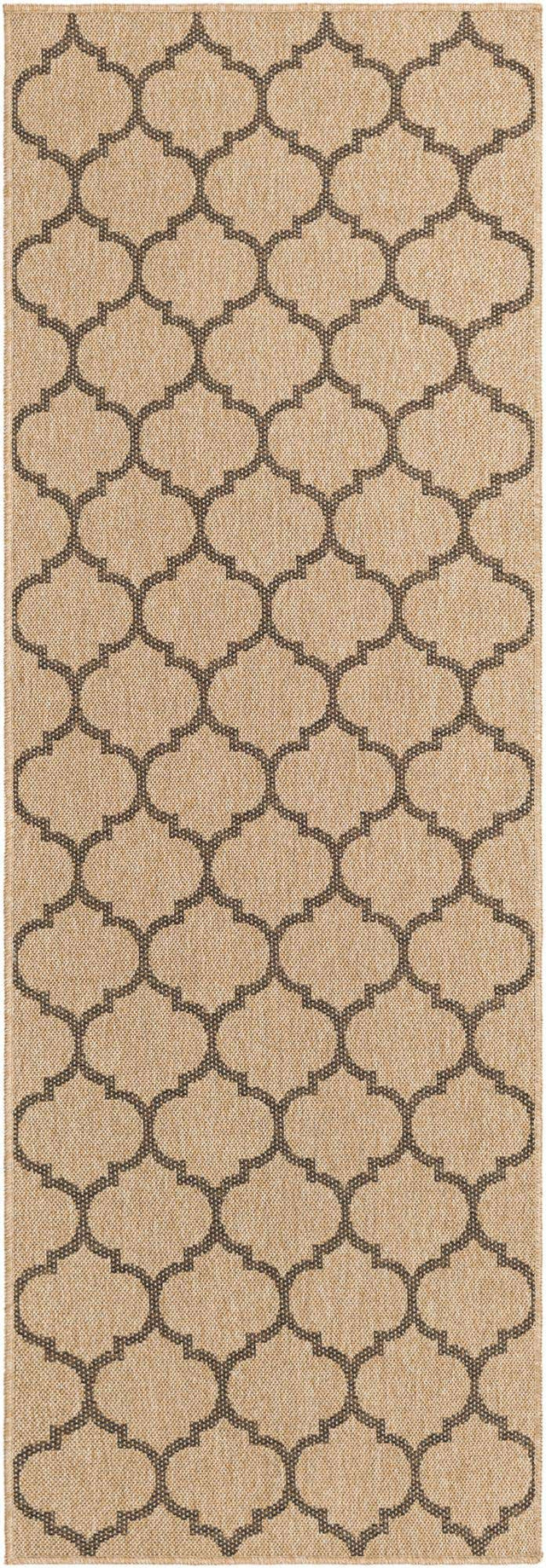 Natural 2' 9 x 8' Dunes Runner Area Rug 100% Polypropylene With Cotton Backing Carpet for Living, Dining, Office, Dorms, Bedrooms for Sale at Rug Engine