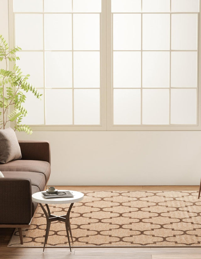 Natural 12' 2 x 12' 2 Dunes Square Area Rug 100% Polypropylene With Cotton Backing Carpet for Living, Dining, Office, Dorms, Bedrooms for Sale at Rug Engine