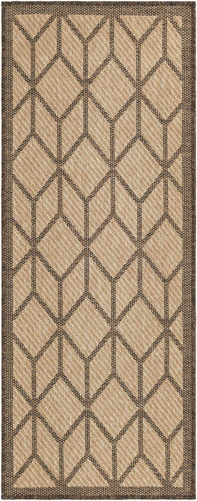 Natural 2' x 5' 3 Dunes Runner Area Rug 100% Polypropylene With Cotton Backing Carpet for Living, Dining, Office, Dorms, Bedrooms for Sale at Rug Engine