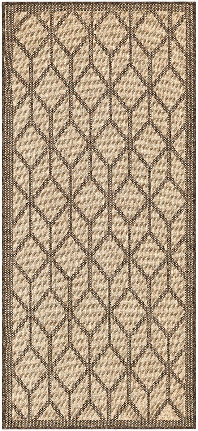 Natural 2' 9 x 6' 1 Dunes Runner Area Rug 100% Polypropylene With Cotton Backing Carpet for Living, Dining, Office, Dorms, Bedrooms for Sale at Rug Engine