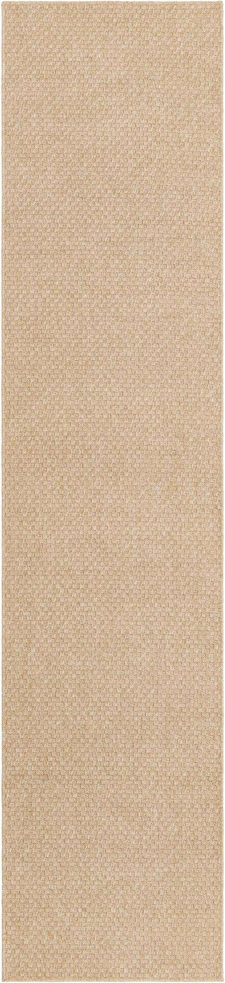 Natural 2' 7 x 12' Dunes Runner Area Rug 100% Polypropylene With Cotton Backing Carpet for Living, Dining, Office, Dorms, Bedrooms for Sale at Rug Engine