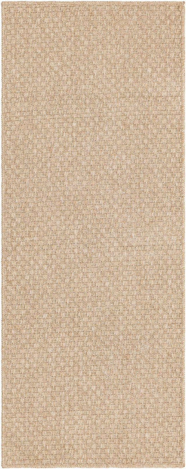 Natural 2' x 5' 3 Dunes Runner Area Rug 100% Polypropylene With Cotton Backing Carpet for Living, Dining, Office, Dorms, Bedrooms for Sale at Rug Engine