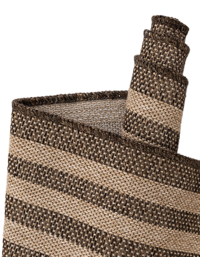 Natural and Brown 4' 1 x 6' 1 Dunes Rectangle Area Rug 100% Polypropylene With Cotton Backing Carpet for Living, Dining, Office, Dorms, Bedrooms for Sale at Rug Engine