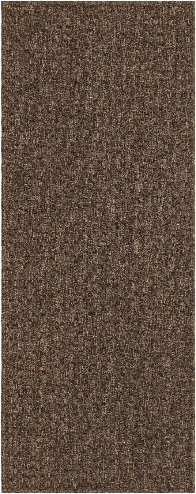 Brown 2' 2 x 5' 3 Dunes Runner Area Rug 100% Polypropylene With Cotton Backing Carpet for Living, Dining, Office, Dorms, Bedrooms for Sale at Rug Engine