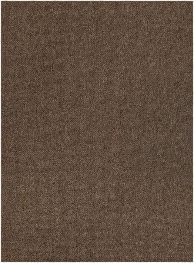 Brown 9' x 12' Dunes Rectangle Area Rug 100% Polypropylene With Cotton Backing Carpet for Living, Dining, Office, Dorms, Bedrooms for Sale at Rug Engine
