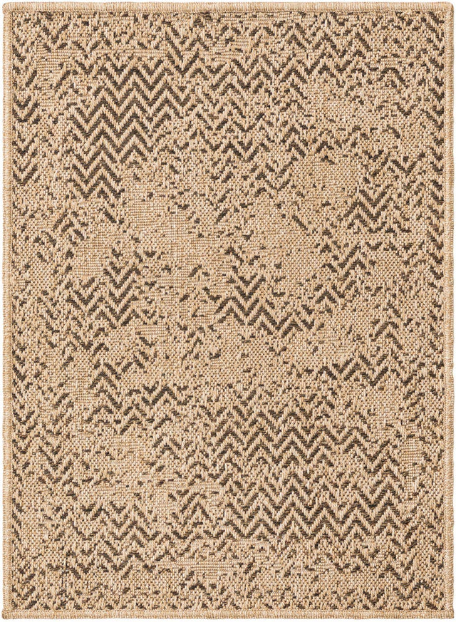 Natural 2' 2 x 3' 1 Dunes Rectangle Area Rug 100% Polypropylene With Cotton Backing Carpet for Living, Dining, Office, Dorms, Bedrooms for Sale at Rug Engine