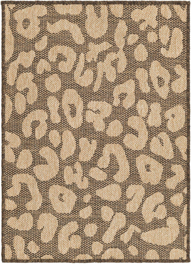 Brown 2' 2 x 3' 1 Dunes Rectangle Area Rug 100% Polypropylene With Cotton Backing Carpet for Living, Dining, Office, Dorms, Bedrooms for Sale at Rug Engine
