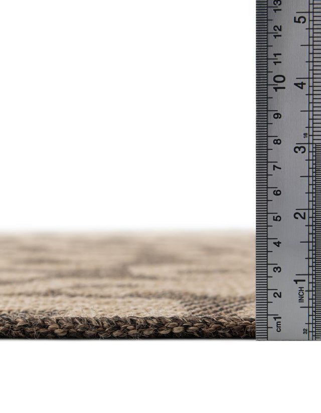 Brown 2' 7 x 12' Dunes Runner Area Rug 100% Polypropylene With Cotton Backing Carpet for Living, Dining, Office, Dorms, Bedrooms for Sale at Rug Engine