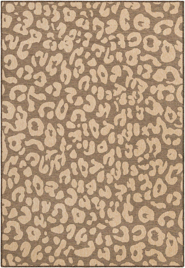Brown 6' 3 x 9' Dunes Rectangle Area Rug 100% Polypropylene With Cotton Backing Carpet for Living, Dining, Office, Dorms, Bedrooms for Sale at Rug Engine
