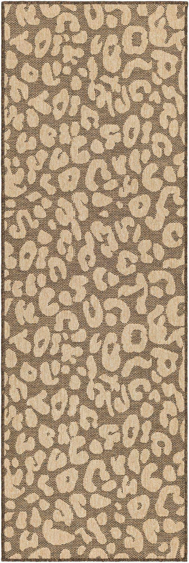 Brown 2' 9 x 8' Dunes Runner Area Rug 100% Polypropylene With Cotton Backing Carpet for Living, Dining, Office, Dorms, Bedrooms for Sale at Rug Engine
