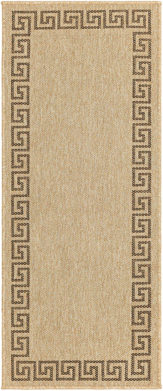 Natural 2' x 5' 3 Dunes Runner Area Rug 100% Polypropylene With Cotton Backing Carpet for Living, Dining, Office, Dorms, Bedrooms for Sale at Rug Engine