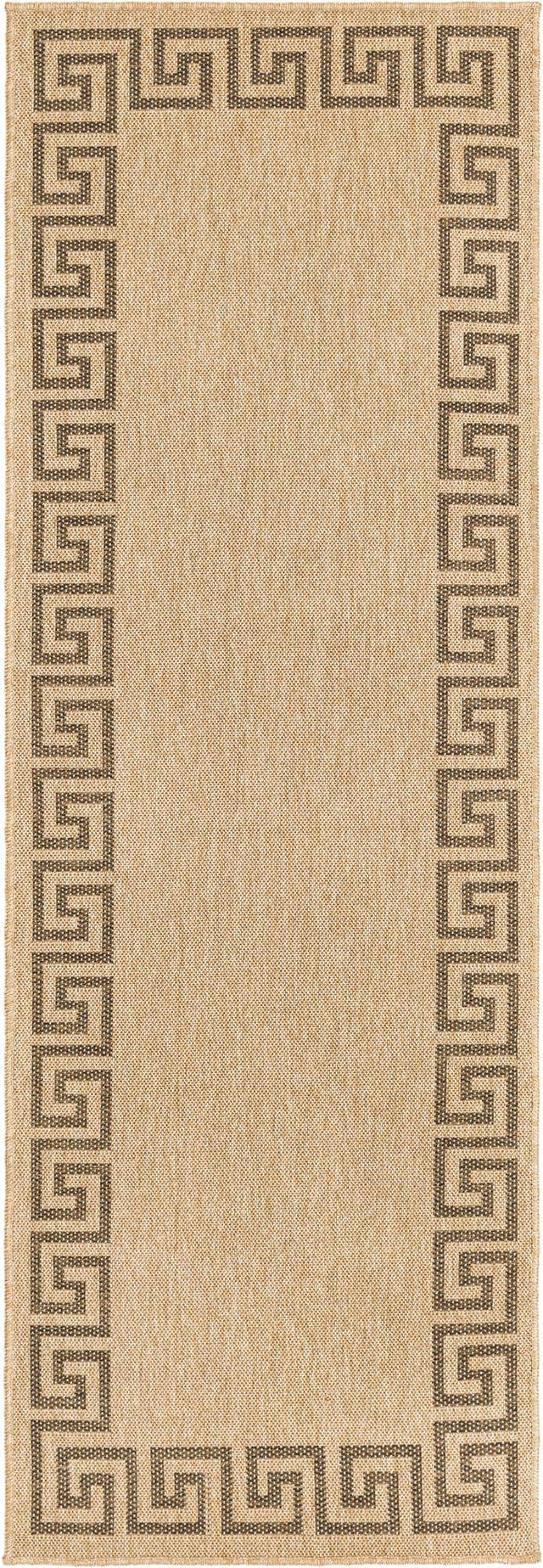 Natural 2' 9 x 8' Dunes Runner Area Rug 100% Polypropylene With Cotton Backing Carpet for Living, Dining, Office, Dorms, Bedrooms for Sale at Rug Engine