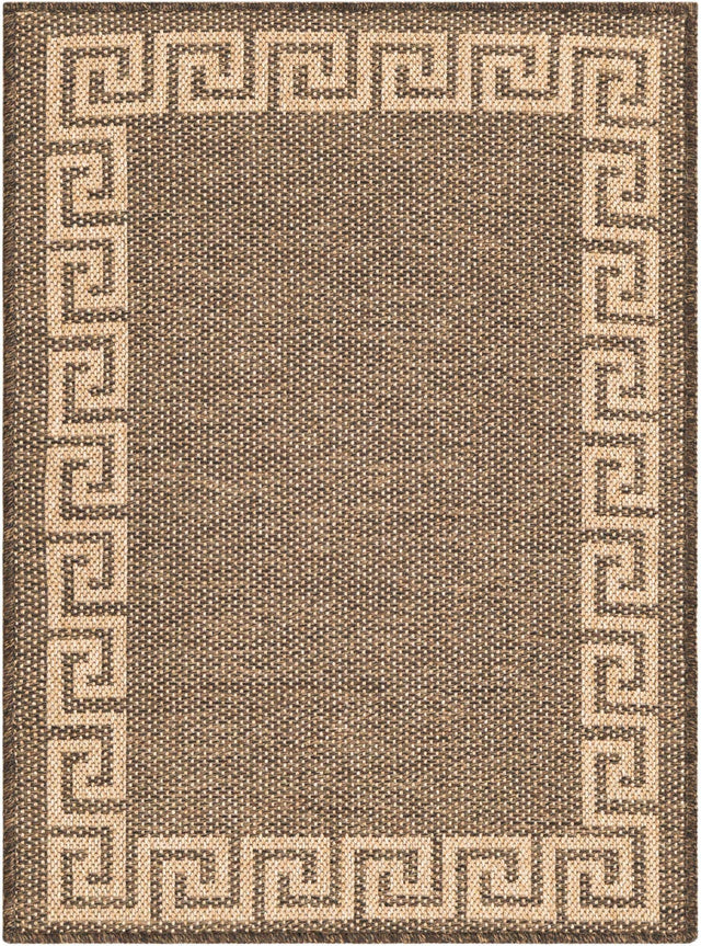 Brown 2' 2 x 3' 1 Dunes Rectangle Area Rug 100% Polypropylene With Cotton Backing Carpet for Living, Dining, Office, Dorms, Bedrooms for Sale at Rug Engine