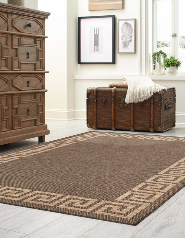 Brown 2' 2 x 3' 1 Dunes Rectangle Area Rug 100% Polypropylene With Cotton Backing Carpet for Living, Dining, Office, Dorms, Bedrooms for Sale at Rug Engine