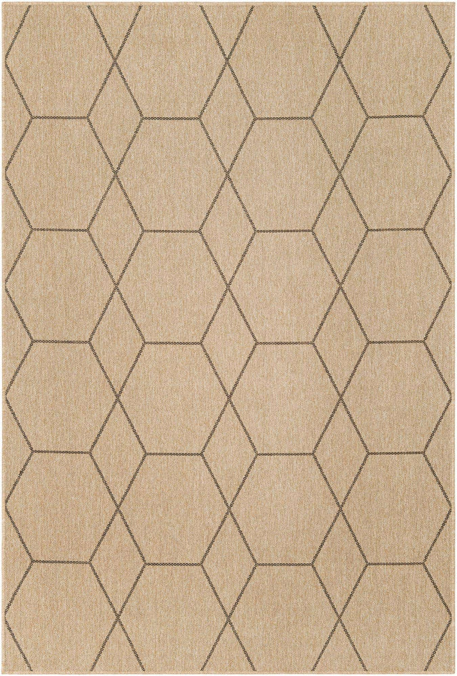 Natural 6' 3 x 9' Dunes Rectangle Area Rug 100% Polypropylene With Cotton Backing Carpet for Living, Dining, Office, Dorms, Bedrooms for Sale at Rug Engine