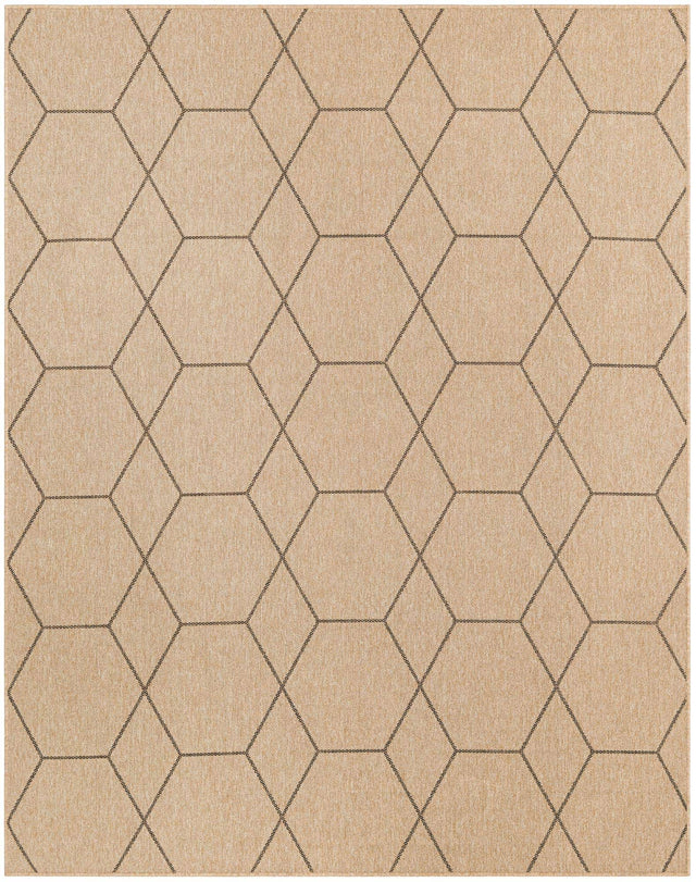 Natural 7' 10 x 10' Dunes Rectangle Area Rug 100% Polypropylene With Cotton Backing Carpet for Living, Dining, Office, Dorms, Bedrooms for Sale at Rug Engine