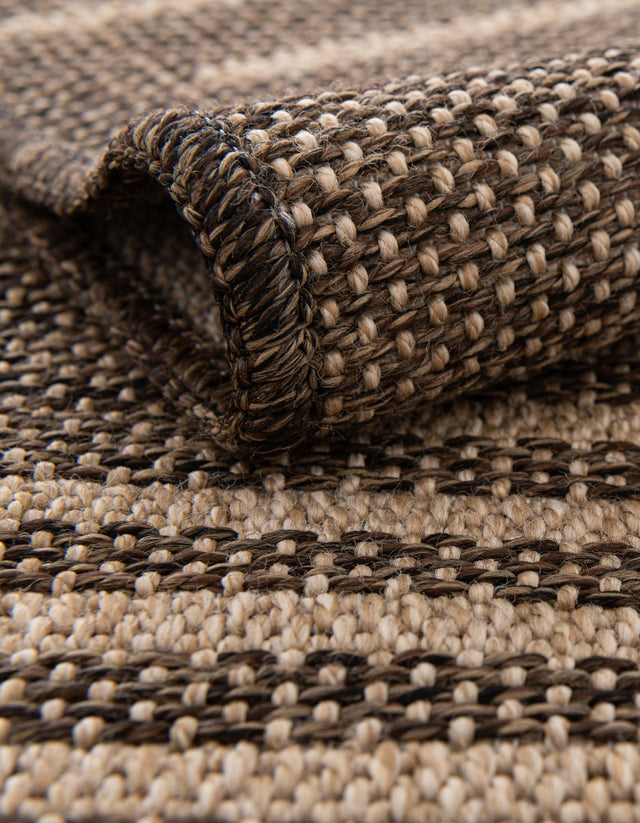 Brown 2' 2 x 5' 3 Dunes Runner Area Rug 100% Polypropylene With Cotton Backing Carpet for Living, Dining, Office, Dorms, Bedrooms for Sale at Rug Engine