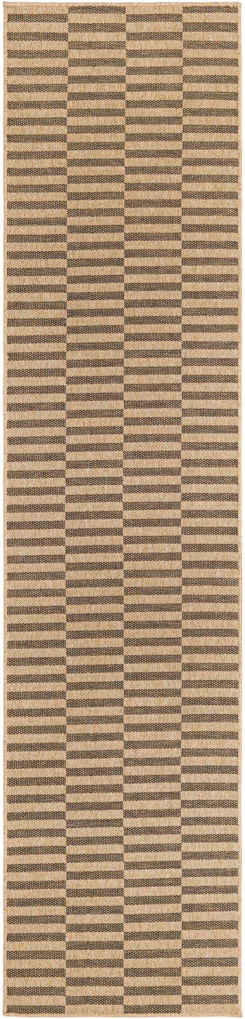 Natural and Brown 2' 9 x 12' Dunes Runner Area Rug 100% Polypropylene With Cotton Backing Carpet for Living, Dining, Office, Dorms, Bedrooms for Sale at Rug Engine