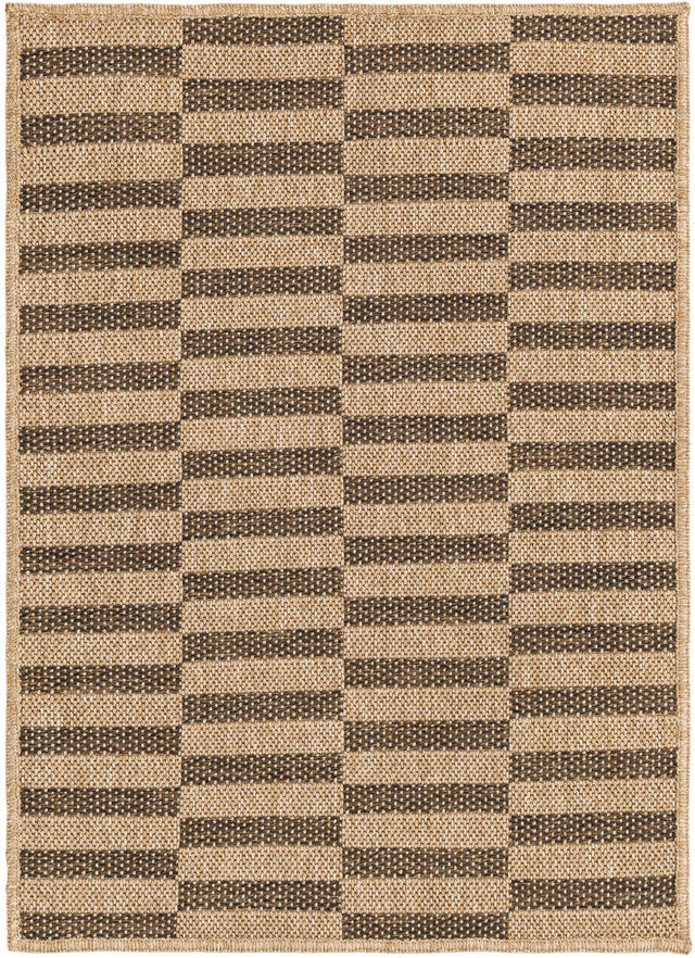Natural and Brown 2' 2 x 3' 1 Dunes Rectangle Area Rug 100% Polypropylene With Cotton Backing Carpet for Living, Dining, Office, Dorms, Bedrooms for Sale at Rug Engine