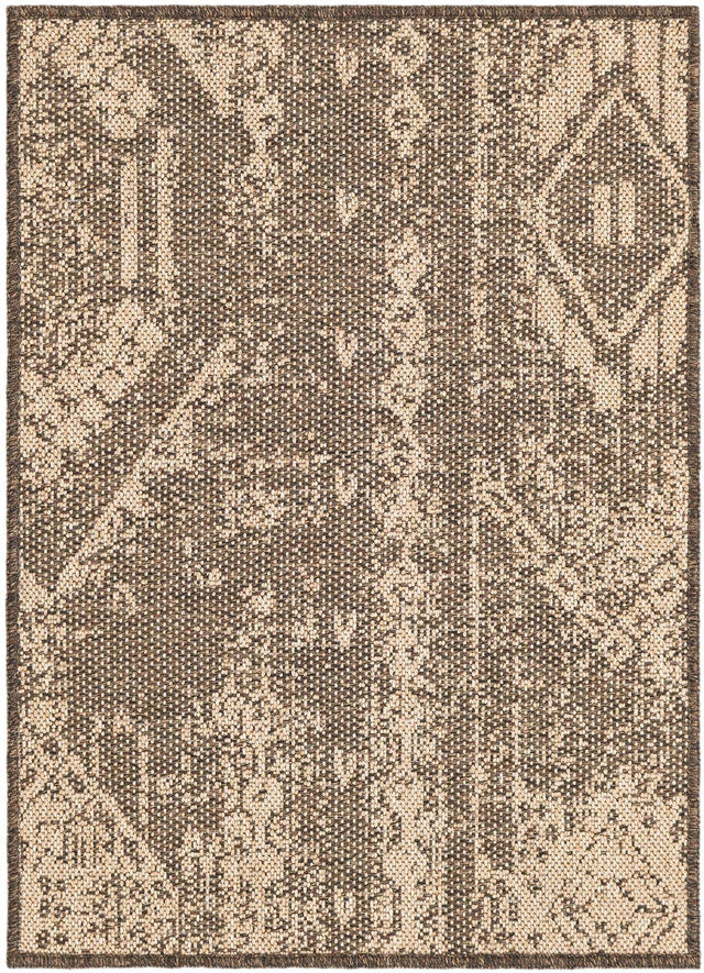 Natural and Brown 2' 2 x 3' 1 Dunes Rectangle Area Rug 100% Polypropylene With Cotton Backing Carpet for Living, Dining, Office, Dorms, Bedrooms for Sale at Rug Engine