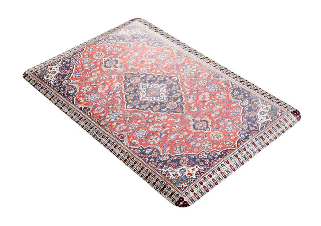 Anti-Fatigue Red 2' x 3' Comfort Standing Mat for Kitchen, Bath, Laundry Room, Office Colorful PVC Durable Non-Slip Water Resistant Spill Proof Rug Thick Rubber for Sale at Rug Engine
