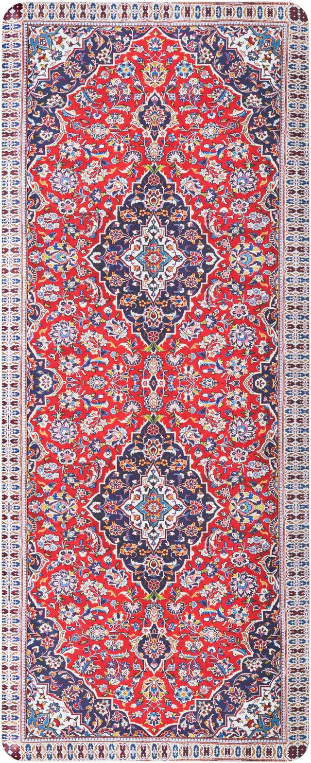Anti-Fatigue Red 2' x 5' Comfort Standing Mat for Kitchen, Bath, Laundry Room, Office Colorful PVC Durable Non-Slip Water Resistant Spill Proof Rug Thick Rubber for Sale at Rug Engine
