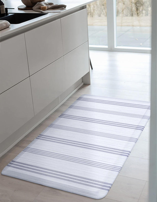 Anti-Fatigue White 2' x 3' Comfort Standing Mat for Kitchen, Bath, Laundry Room, Office Colorful PVC Durable Non-Slip Water Resistant Spill Proof Rug Thick Rubber for Sale at Rug Engine