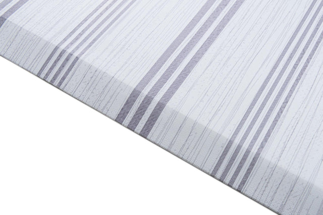 Anti-Fatigue White 2' x 5' Comfort Standing Mat for Kitchen, Bath, Laundry Room, Office Colorful PVC Durable Non-Slip Water Resistant Spill Proof Rug Thick Rubber for Sale at Rug Engine