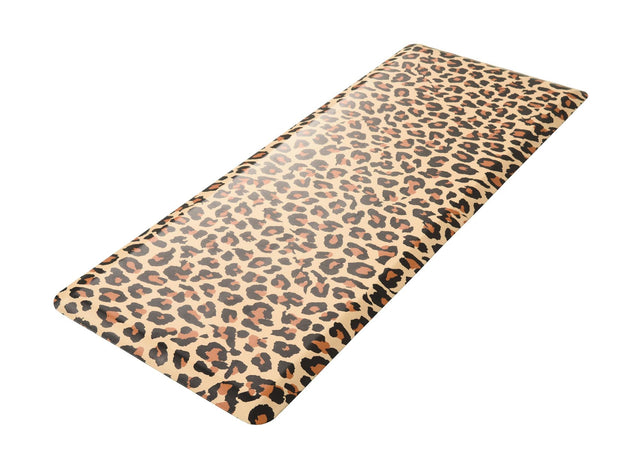 Anti-Fatigue Beige Brown 2' x 5' Comfort Standing Mat for Kitchen, Bath, Laundry Room, Office Colorful PVC Durable Non-Slip Water Resistant Spill Proof Rug Thick Rubber for Sale at Rug Engine