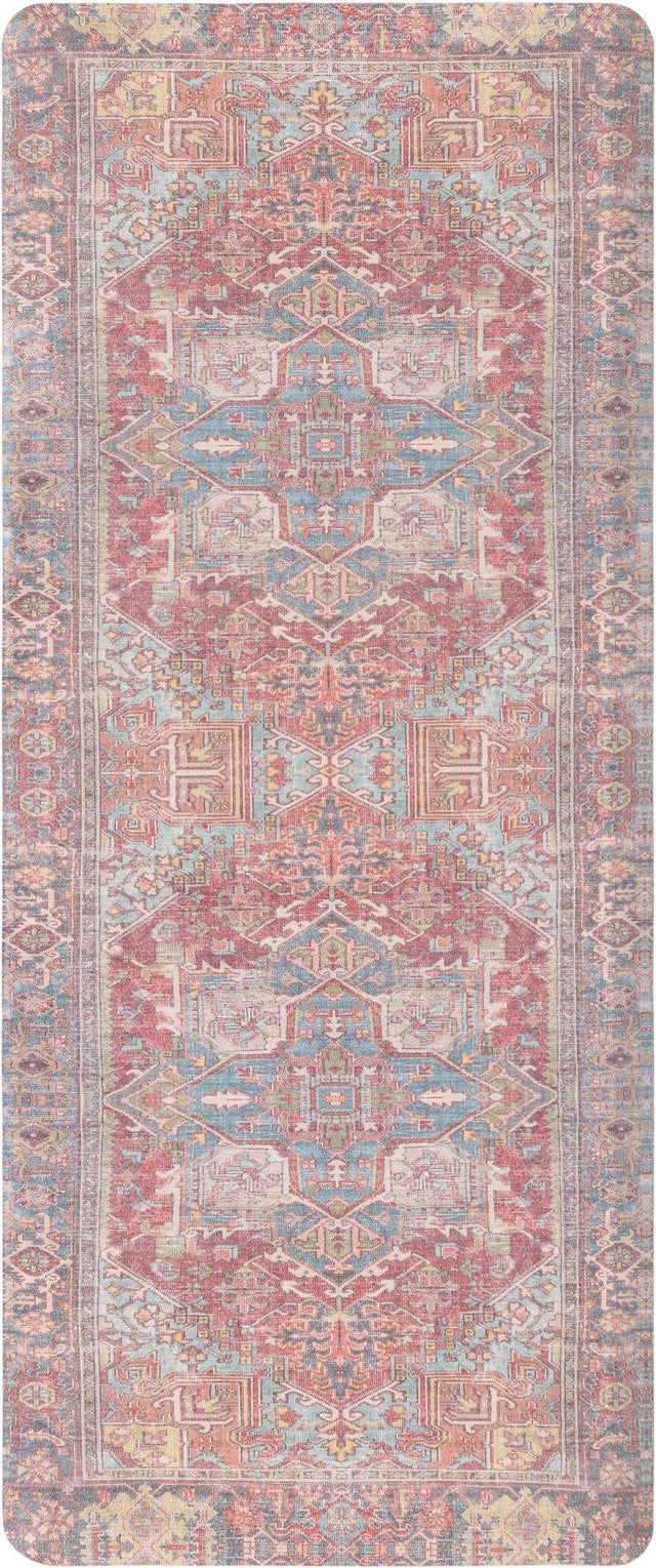 Anti-Fatigue Antique Red 2' x 5' Comfort Standing Mat for Kitchen, Bath, Laundry Room, Office Colorful PVC Durable Non-Slip Water Resistant Spill Proof Rug Thick Rubber for Sale at Rug Engine