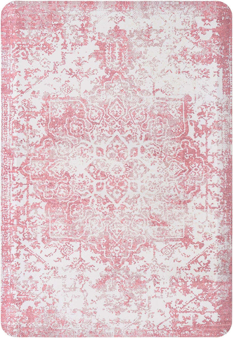 Anti-Fatigue Rose Pink 2' x 3' Comfort Standing Mat  for Kitchen, Bath, Laundry Room, Office Colorful PVC Durable Non-Slip Water Resistant Spill Proof Rug Thick Rubber for Sale at Rug Engine