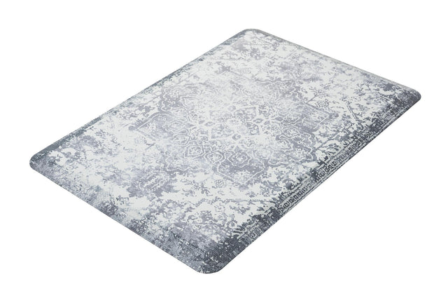 Anti-Fatigue Gray 2' x 3' Comfort Standing Mat for Kitchen, Bath, Laundry Room, Office Colorful PVC Durable Non-Slip Water Resistant Spill Proof Rug Thick Rubber for Sale at Rug Engine