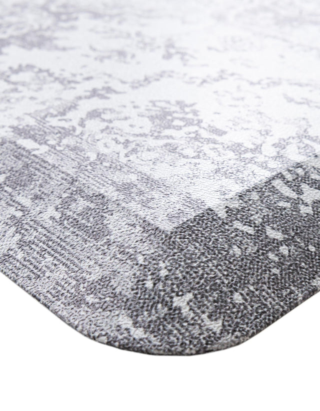 Anti-Fatigue Gray 2' x 5' Comfort Standing Mat for Kitchen, Bath, Laundry Room, Office Colorful PVC Durable Non-Slip Water Resistant Spill Proof Rug Thick Rubber for Sale at Rug Engine