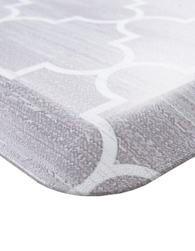 Anti-Fatigue Gray 2' x 5' Comfort Standing Mat for Kitchen, Bath, Laundry Room, Office Colorful PVC Durable Non-Slip Water Resistant Spill Proof Rug Thick Rubber for Sale at Rug Engine