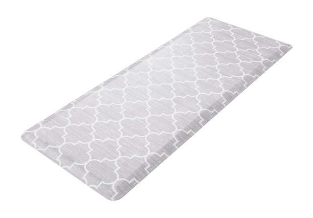 Anti-Fatigue Gray 2' x 5' Comfort Standing Mat for Kitchen, Bath, Laundry Room, Office Colorful PVC Durable Non-Slip Water Resistant Spill Proof Rug Thick Rubber for Sale at Rug Engine