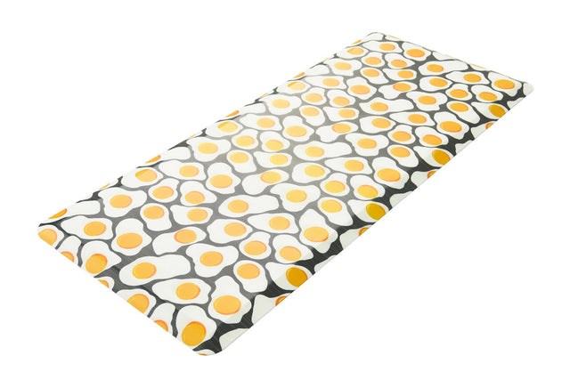 Anti-Fatigue Black and White 2' x 5' Comfort Standing Mat for Kitchen, Bath, Laundry Room, Office Colorful PVC Durable Non-Slip Water Resistant Spill Proof Rug Thick Rubber for Sale at Rug Engine