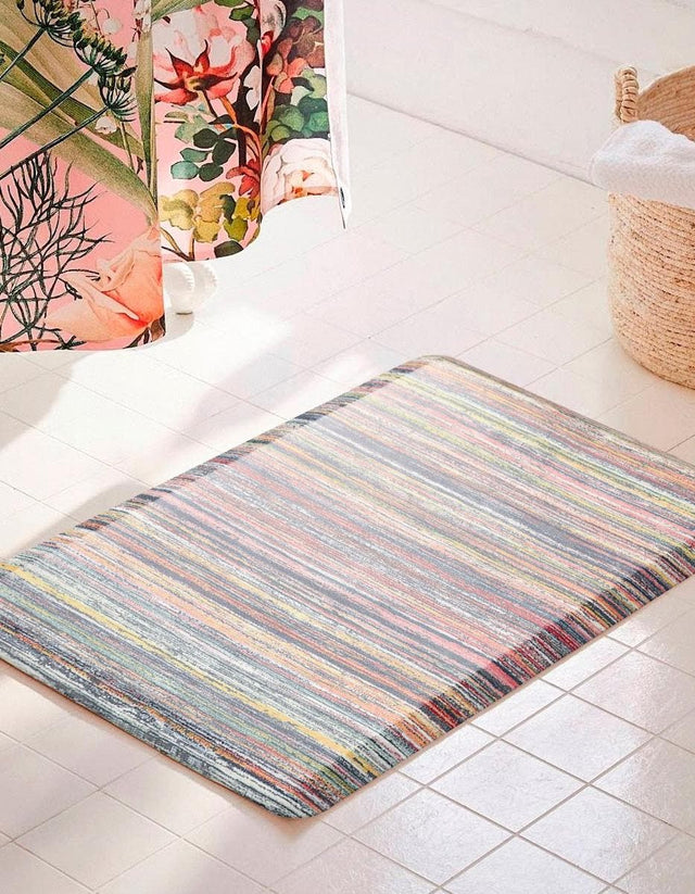 Anti-Fatigue Multicolor 2' x 3' Comfort Standing Mat for Kitchen, Bath, Laundry Room, Office Colorful PVC Durable Non-Slip Water Resistant Spill Proof Rug Thick Rubber for Sale at Rug Engine