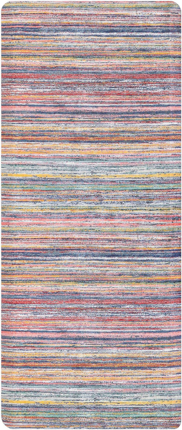 Anti-Fatigue Multicolor 2' x 5' Comfort Standing Mat for Kitchen, Bath, Laundry Room, Office Colorful PVC Durable Non-Slip Water Resistant Spill Proof Rug Thick Rubber for Sale at Rug Engine