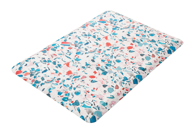 Anti-Fatigue Multicolor 2' x 3' Comfort Standing Mat for Kitchen, Bath, Laundry Room, Office Colorful PVC Durable Non-Slip Water Resistant Spill Proof Rug Thick Rubber for Sale at Rug Engine