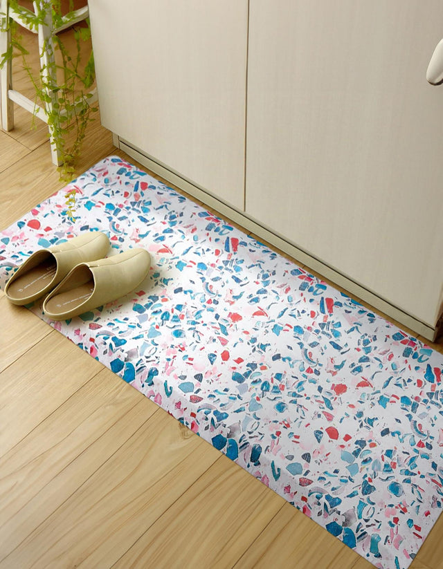 Anti-Fatigue Multicolor 2' x 5' Comfort Standing Mat for Kitchen, Bath, Laundry Room, Office Colorful PVC Durable Non-Slip Water Resistant Spill Proof Rug Thick Rubber for Sale at Rug Engine