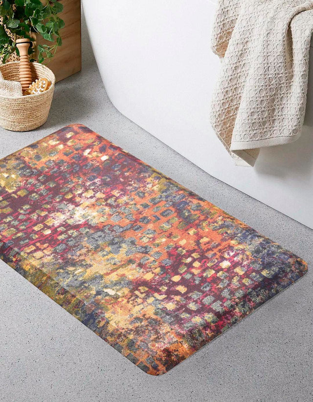 Anti-Fatigue Multicolor 2' x 3' Comfort Standing Mat for Kitchen, Bath, Laundry Room, Office Colorful PVC Durable Non-Slip Water Resistant Spill Proof Rug Thick Rubber for Sale at Rug Engine