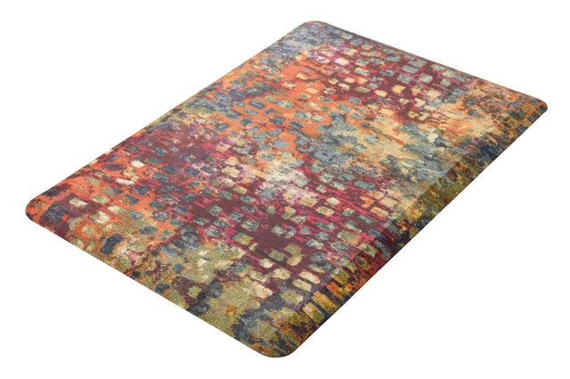 Anti-Fatigue Multicolor 2' x 3' Comfort Standing Mat for Kitchen, Bath, Laundry Room, Office Colorful PVC Durable Non-Slip Water Resistant Spill Proof Rug Thick Rubber for Sale at Rug Engine