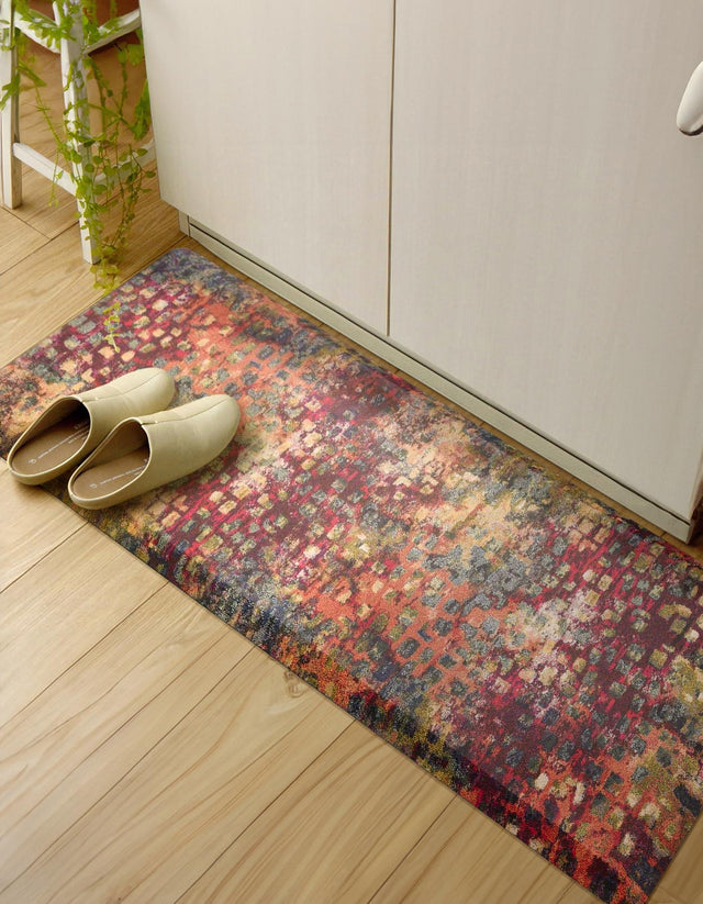 Anti-Fatigue Multicolor 2' x 3' Comfort Standing Mat for Kitchen, Bath, Laundry Room, Office Colorful PVC Durable Non-Slip Water Resistant Spill Proof Rug Thick Rubber for Sale at Rug Engine