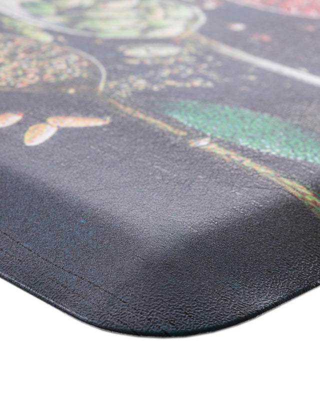 Anti-Fatigue Multicolor 2' x 3' Comfort Standing Mat for Kitchen, Bath, Laundry Room, Office Colorful PVC Durable Non-Slip Water Resistant Spill Proof Rug Thick Rubber for Sale at Rug Engine
