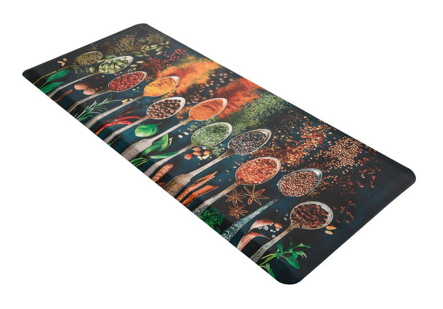 Anti-Fatigue Multicolor 2' x 5' Comfort Standing Mat for Kitchen, Bath, Laundry Room, Office Colorful PVC Durable Non-Slip Water Resistant Spill Proof Rug Thick Rubber for Sale at Rug Engine