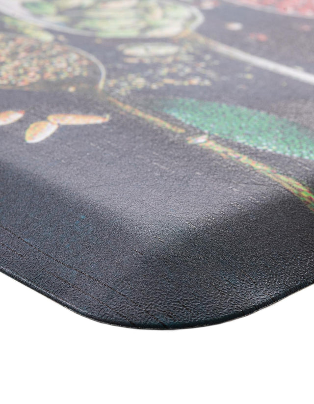 Anti-Fatigue Multicolor 2' x 5' Comfort Standing Mat for Kitchen, Bath, Laundry Room, Office Colorful PVC Durable Non-Slip Water Resistant Spill Proof Rug Thick Rubber for Sale at Rug Engine