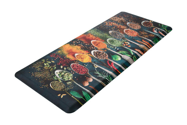 Anti-Fatigue Multicolor 2' x 5' Comfort Standing Mat for Kitchen, Bath, Laundry Room, Office Colorful PVC Durable Non-Slip Water Resistant Spill Proof Rug Thick Rubber for Sale at Rug Engine