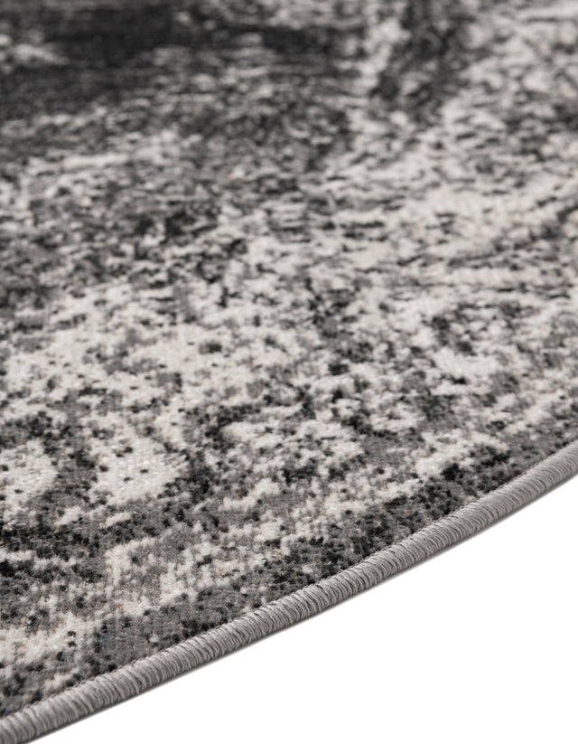 Charcoal 5' 3 x 8' Aarhus Oval Area Rug 100% Polypropylene With Jute Foundation Living Room Bedroom Carpet for Sale at Rug Engine