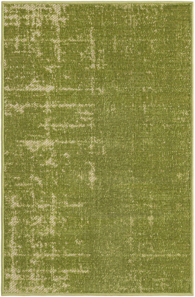 Green 2' x 3' 1 Valencia Rectangle Area Rug Modern Abstract Durable Carpet for Living Room, Dining, Office, Bedrooms, Dorm Rooms for Sale at Rug Engine